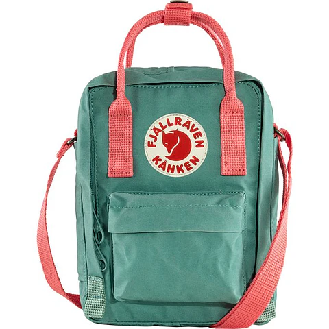 Bolso FJALLRAVEN Kanken Sling Frost Green -  Peach Pink