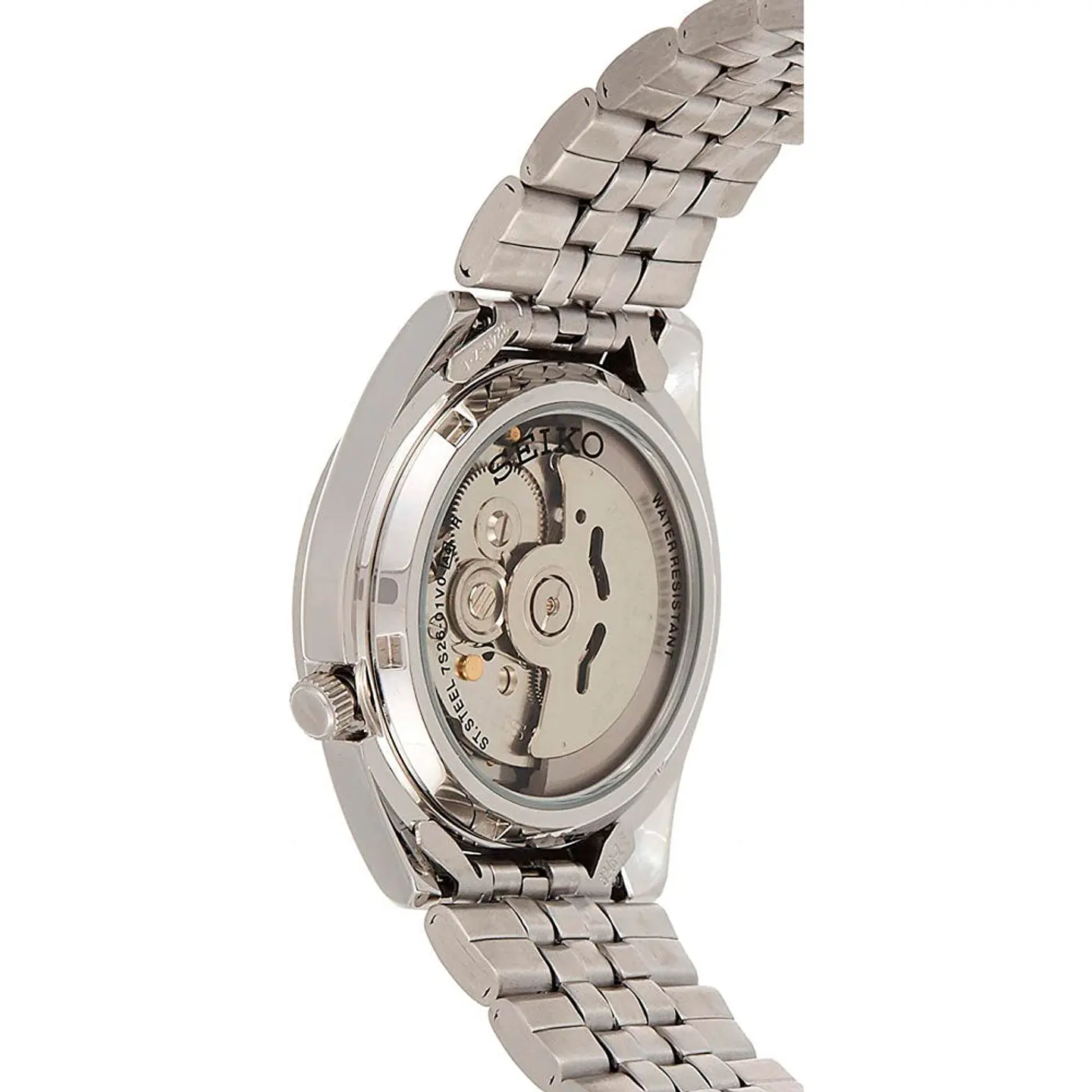 Reloj SEIKO 5 Automático SNK355K1 Plateado 3