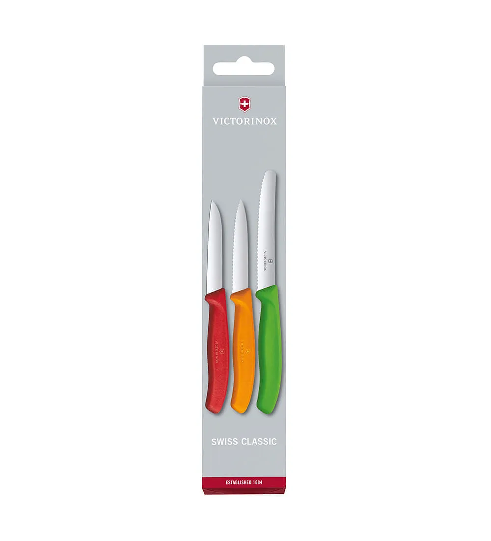 Set de cuchillos mondadores Swiss Classic, 3 piezas Victorinox