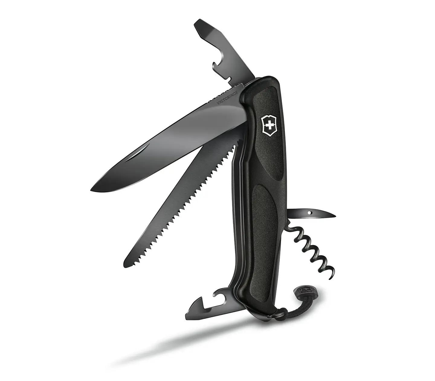 Navaja VICTORINOX Ranger Grip 55 Onyx Black 2