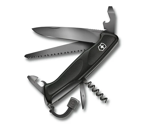 Navaja VICTORINOX Ranger Grip 55 Onyx Black