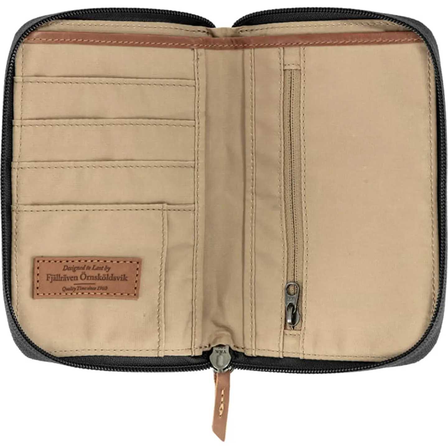 Billetera FJALLRAVEN Passport Wallet Dark Grey 3