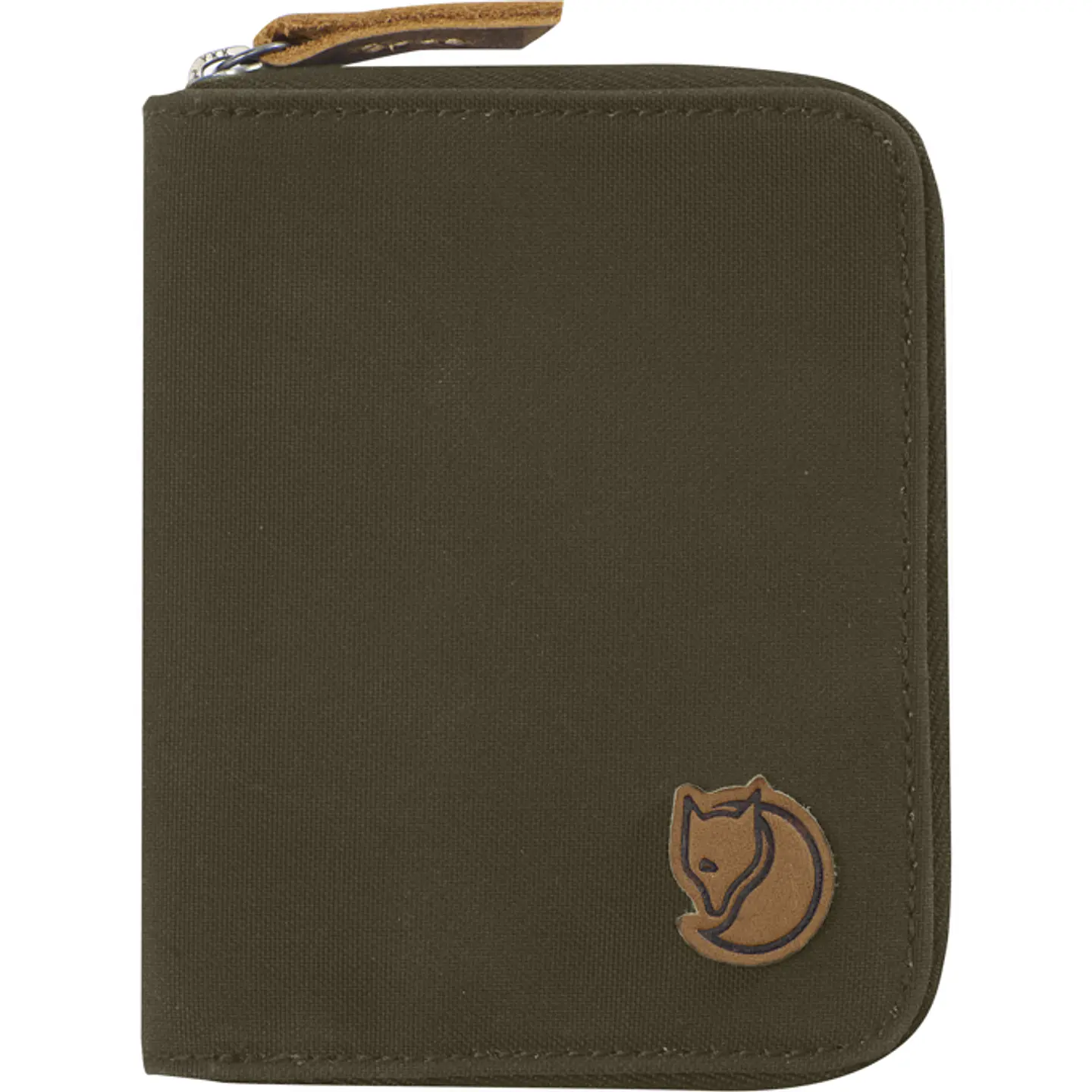 Billetera FJALLRAVEN Zip Wallet Dark Olive 1