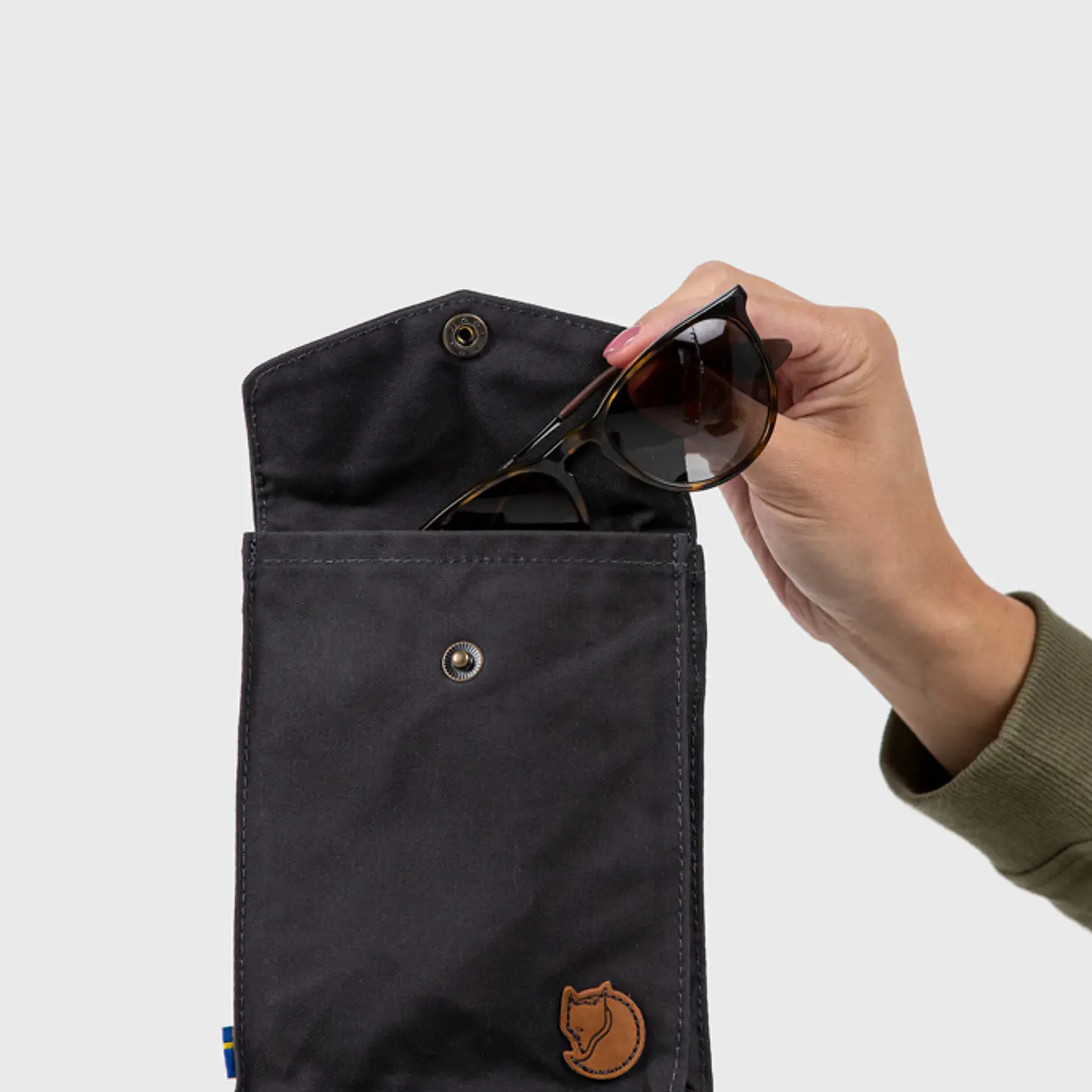 Bolso FJALLRAVEN Pocket Green 3