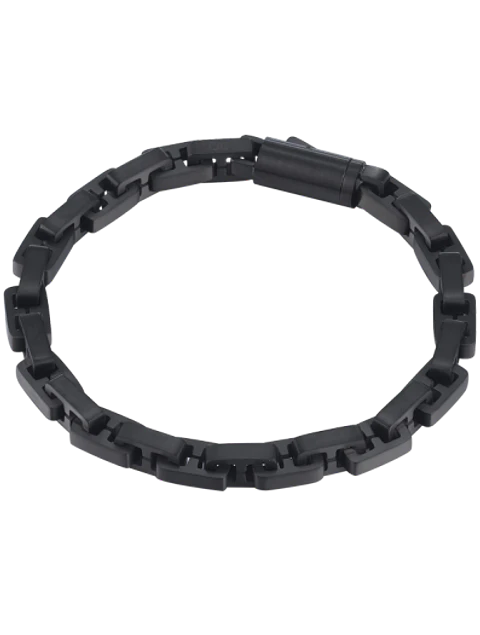 Pulsera CAT Eslabón Grueso Black