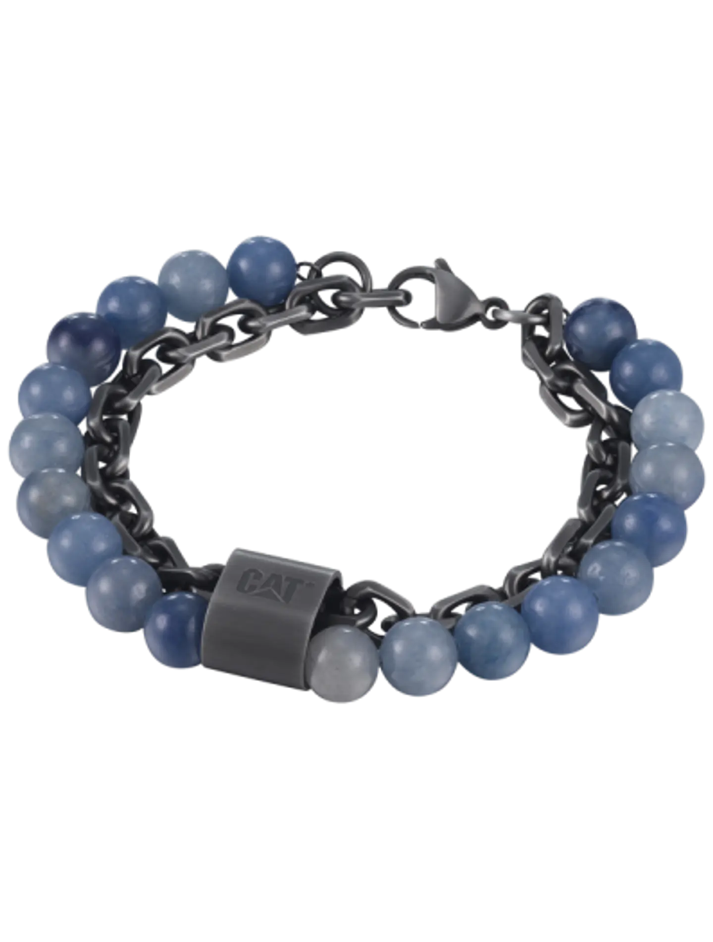 Pulsera CAT Doble Piedra Blue 1
