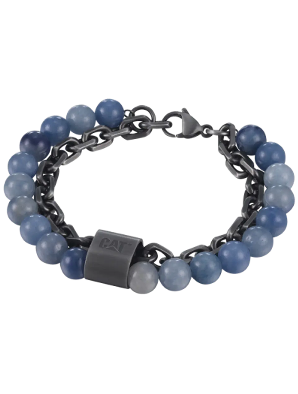 Pulsera CAT Doble Piedra Blue 1