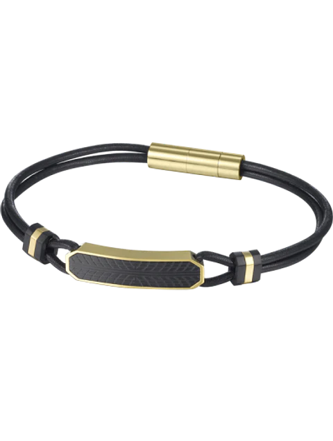 Pulsera CAT Placa Tread Gold