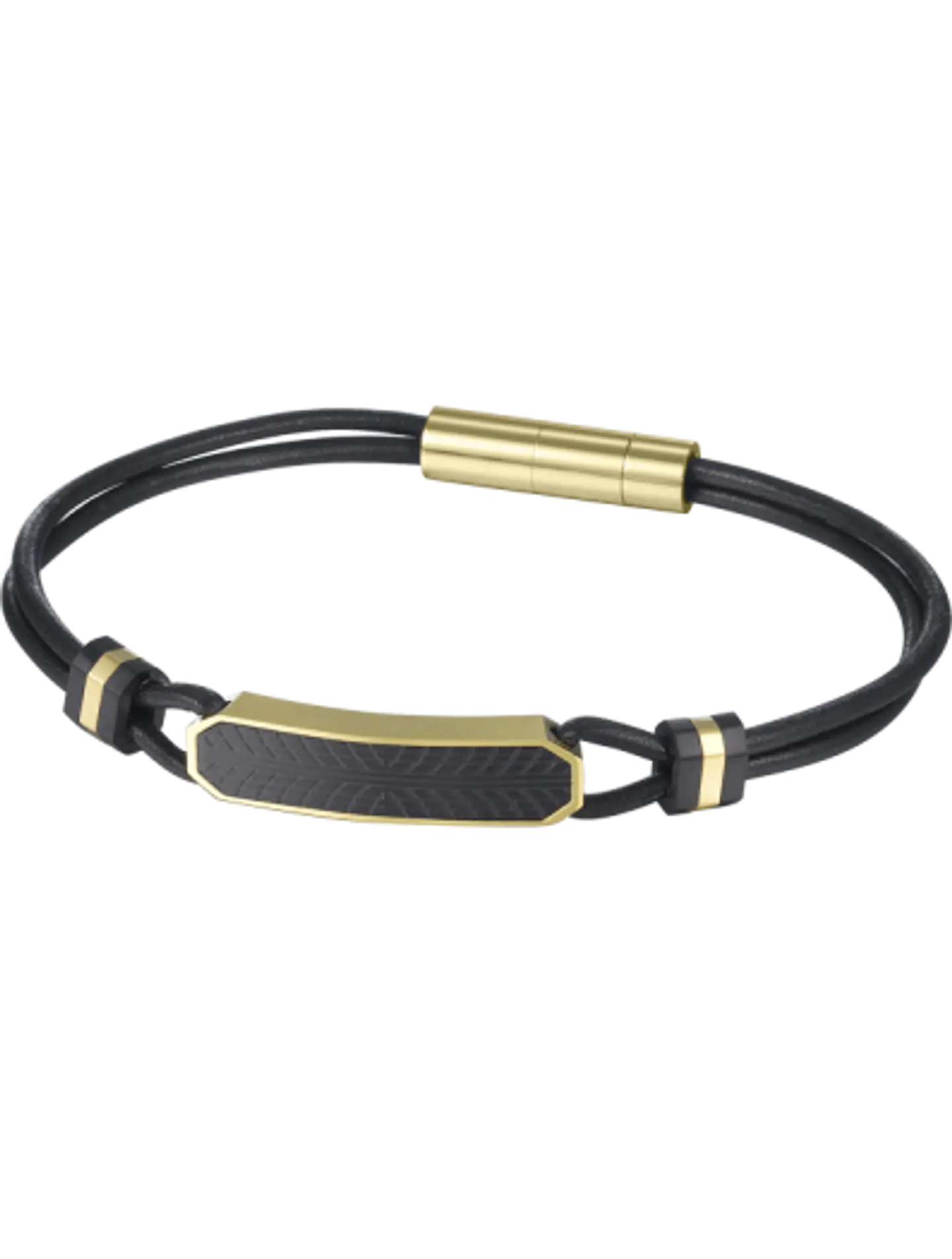 Pulsera CAT Placa Tread Gold 1