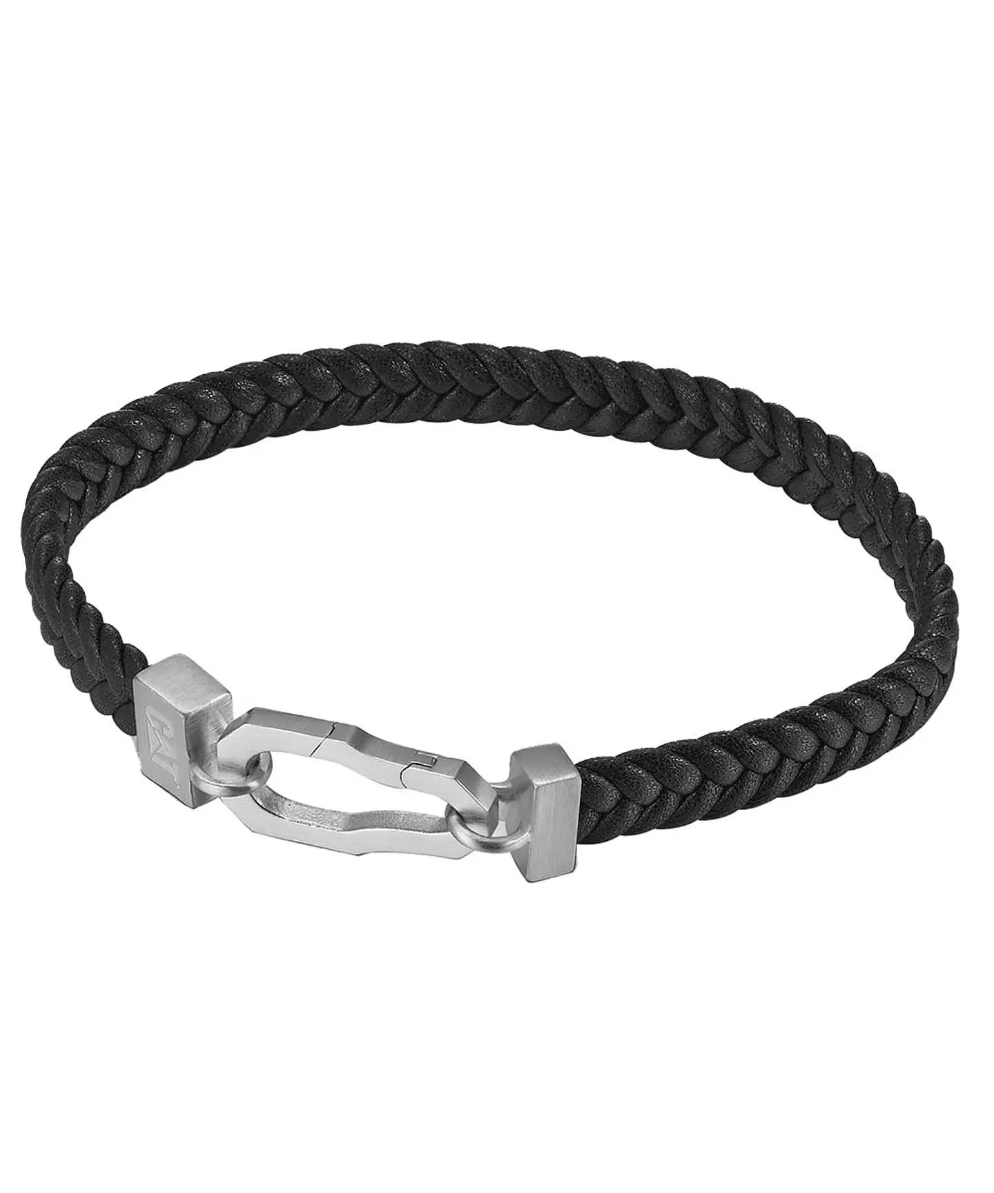 Pulsera CAT Tejido Negro 1