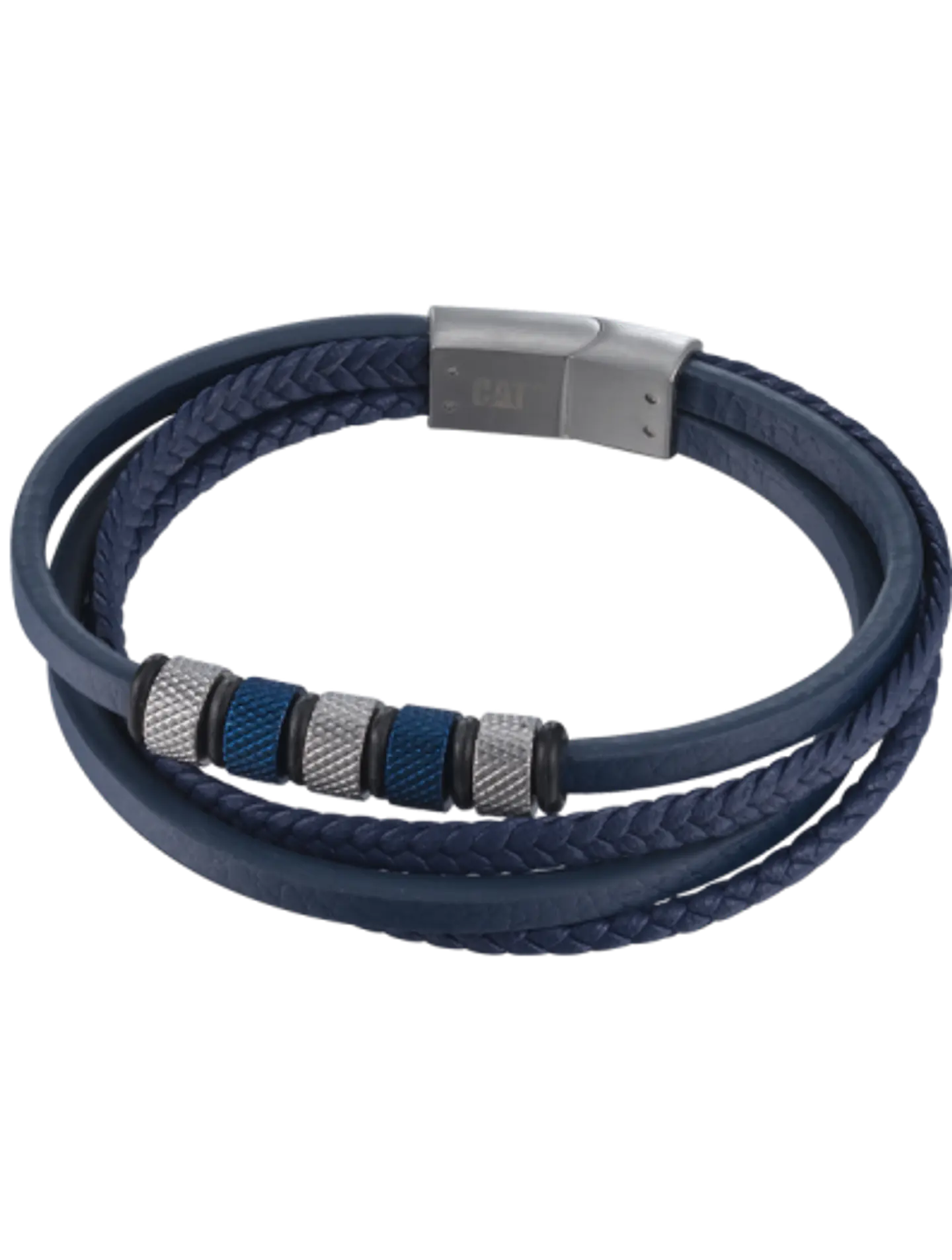 Pulsera CAT Cuatriple Blue 1