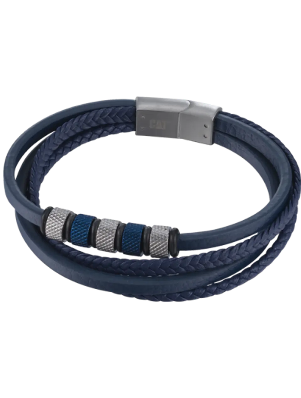 Pulsera CAT Cuatriple Blue 1