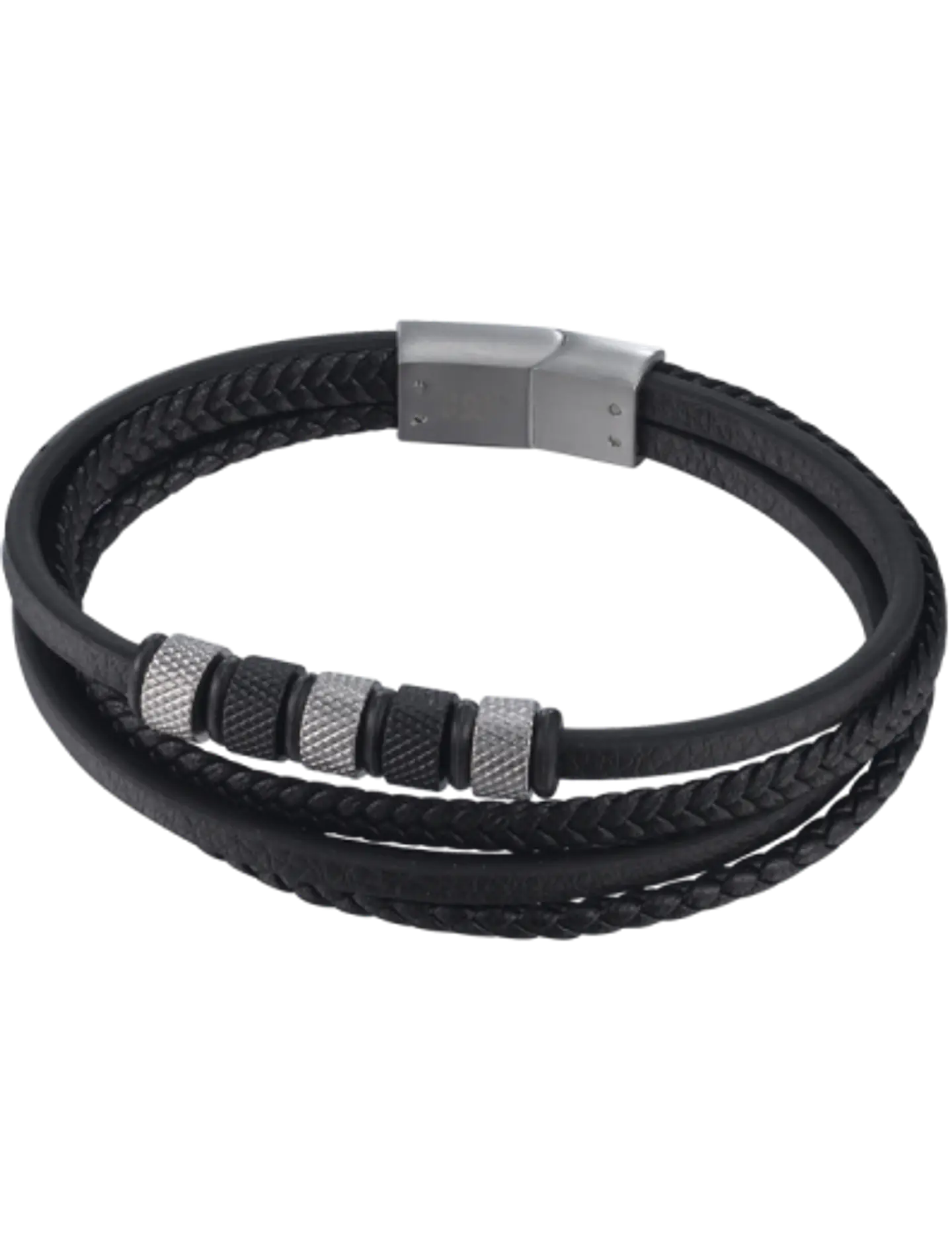 Pulsera CAT Cuatriple Black 1