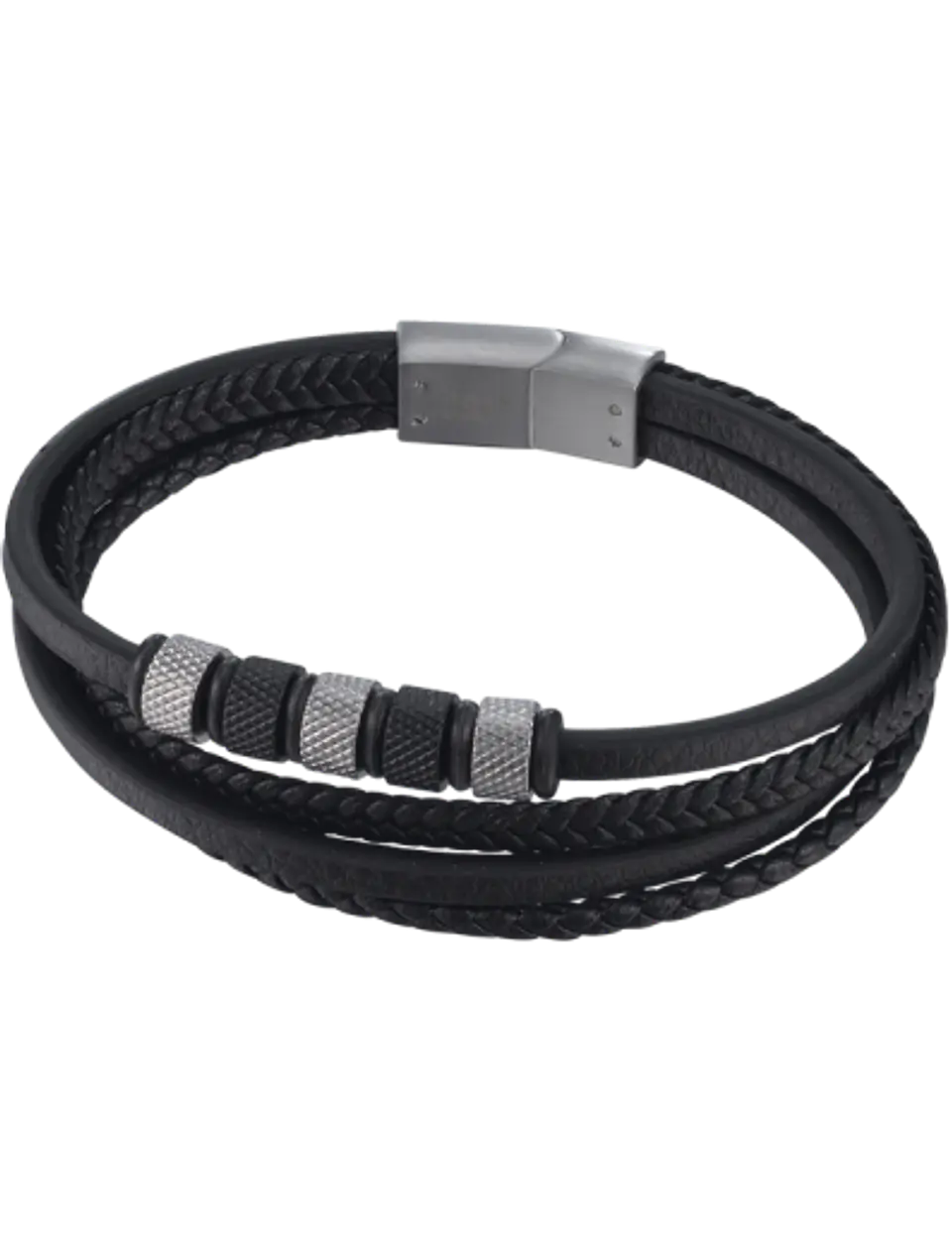 Pulsera CAT Cuatriple Black 1