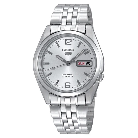 Reloj SEIKO 5 Automático SNK385K1 Plateado