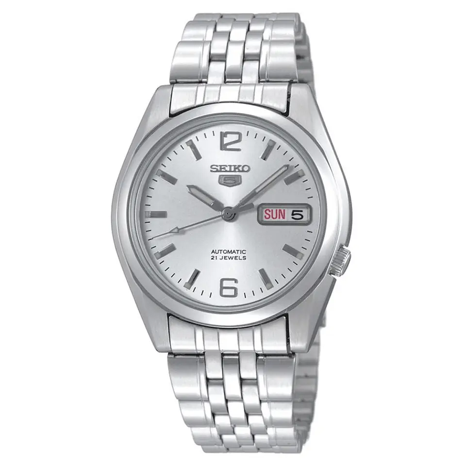 Reloj SEIKO 5 Automático SNK385K1 Plateado 1