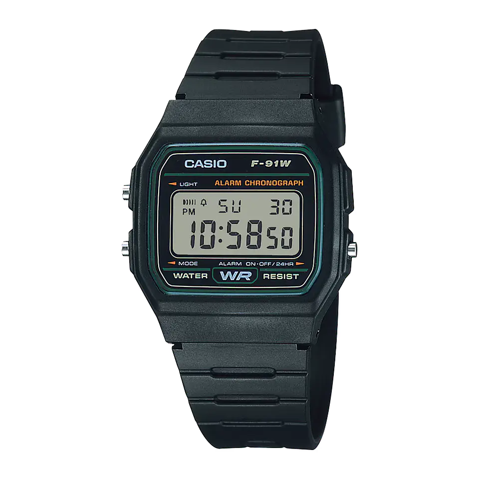 Reloj CASIO F-91W-3S 1