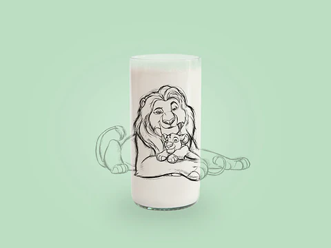 Disney Clásicos: Sketch - Juego de 6 Vasos - 500 ml