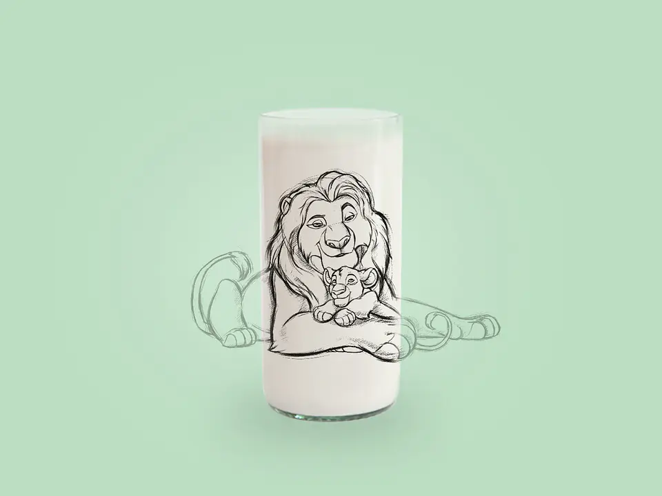 Disney Clásicos: Sketch - Juego de 6 Vasos - 500 ml 2