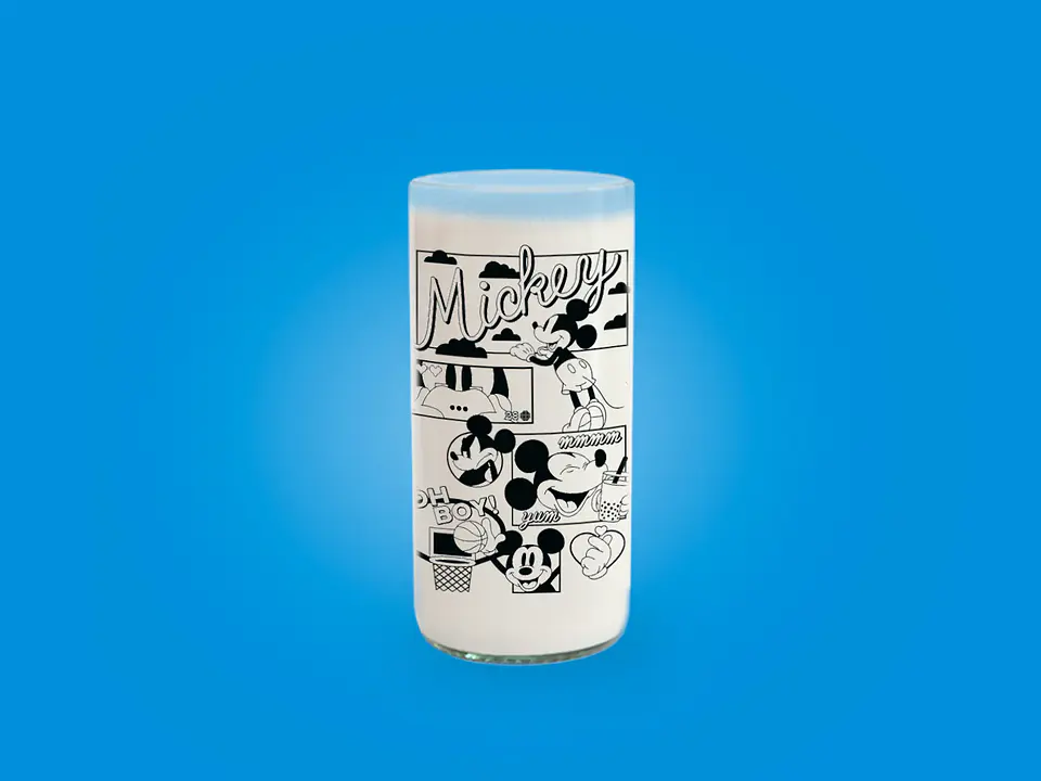 Mickey y Amigos Retro - Juego de 6 vasos - 500 ml 3