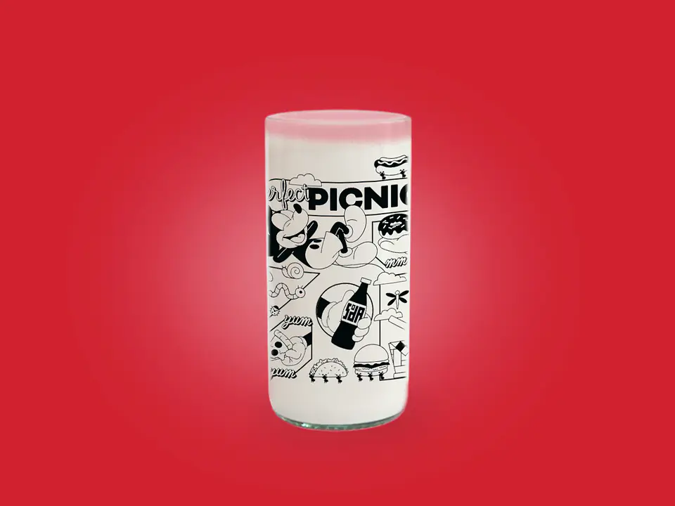 Mickey y Amigos Retro - Juego de 6 vasos - 500 ml 5