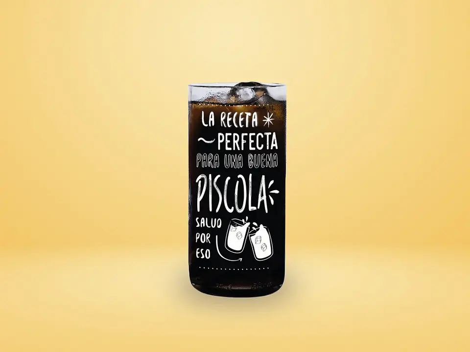 Piscoleros - Juego de 6 Vasos - 500 ml 5