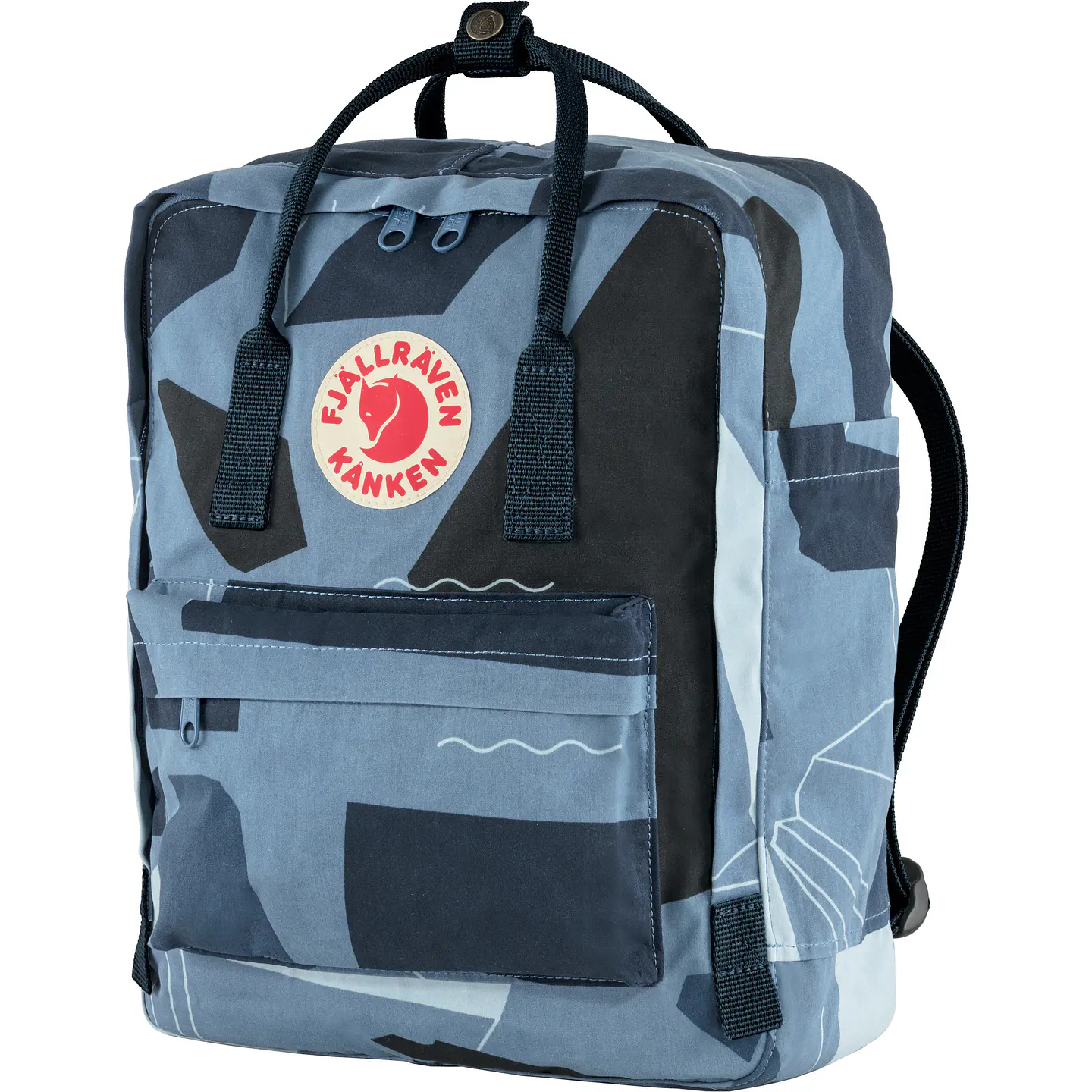 Mochila FJALLRAVEN Kanken Art Ocean Deep 2