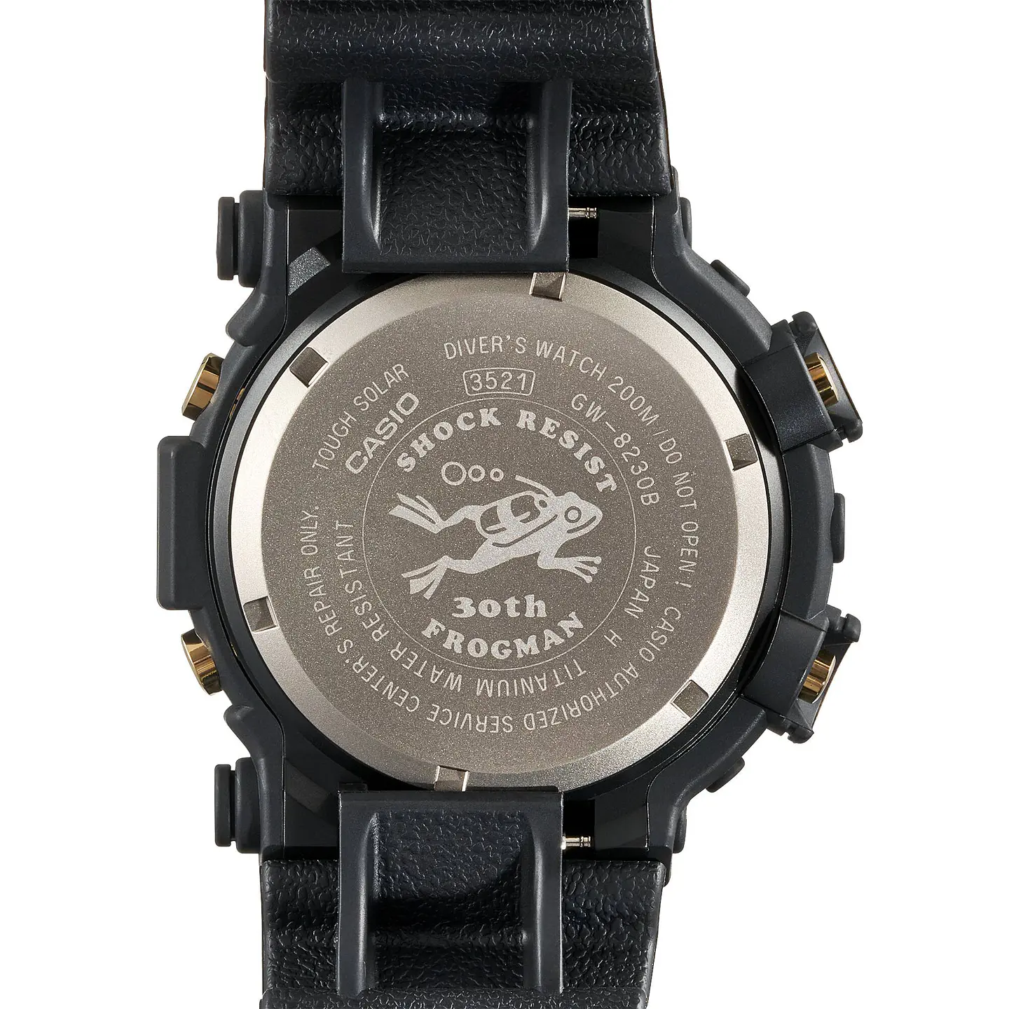 Reloj G-SHOCK GW-8230B-9A Master of G-Sea Frogman 30th Anniversary 3