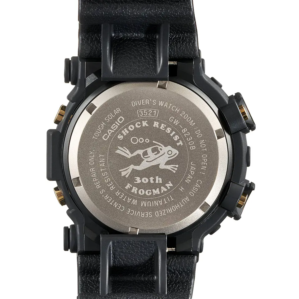 Reloj G-SHOCK GW-8230B-9A Master of G-Sea Frogman 30th Anniversary 3