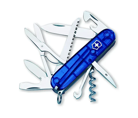 Navaja VICTORINOX Swiss Champ Blue Transp.