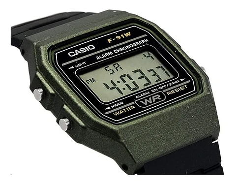Reloj CASIO F-91WM-3A