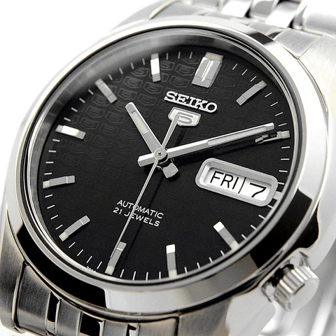 Reloj SEIKO 5 Automático SNK361K1 Negro