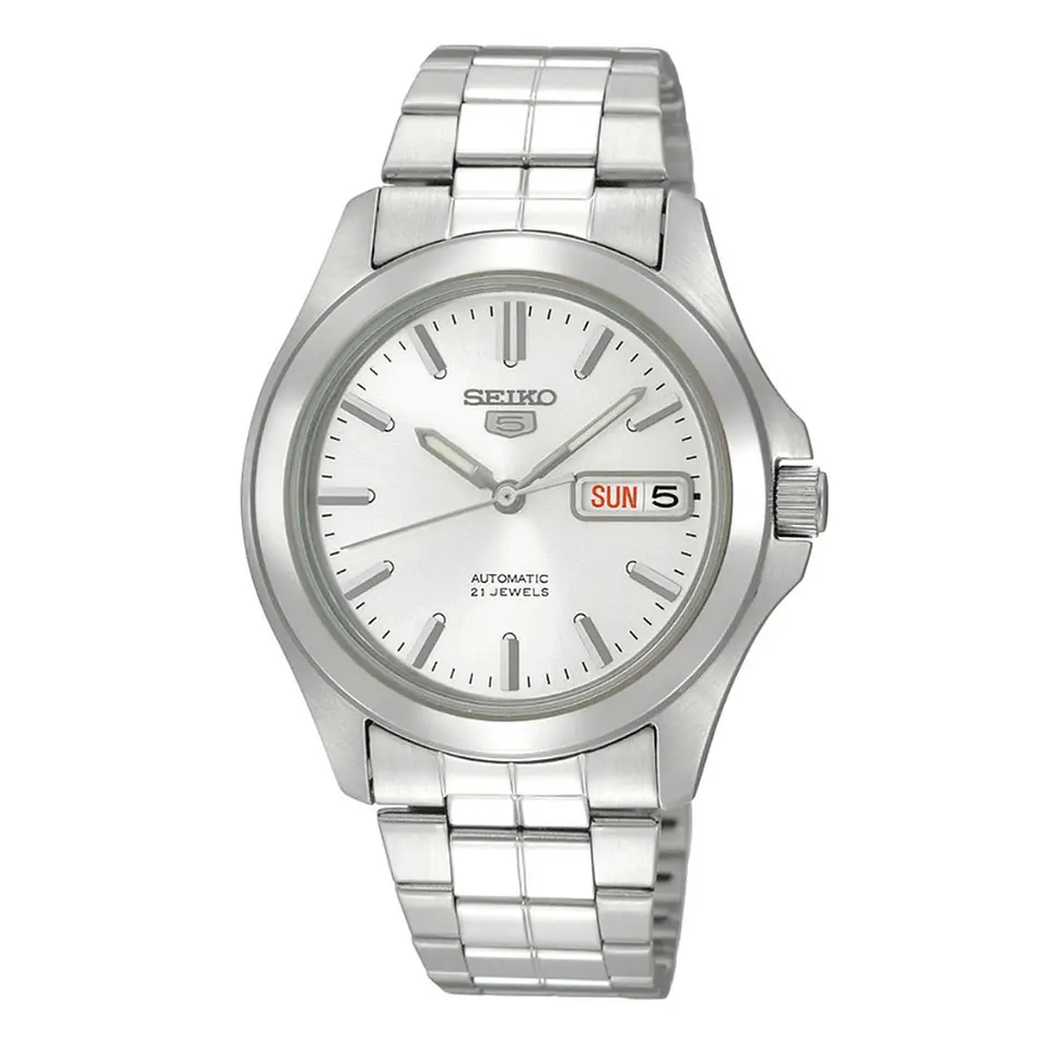 Reloj SEIKO 5 Automático SNKK87K1 Blanco 1