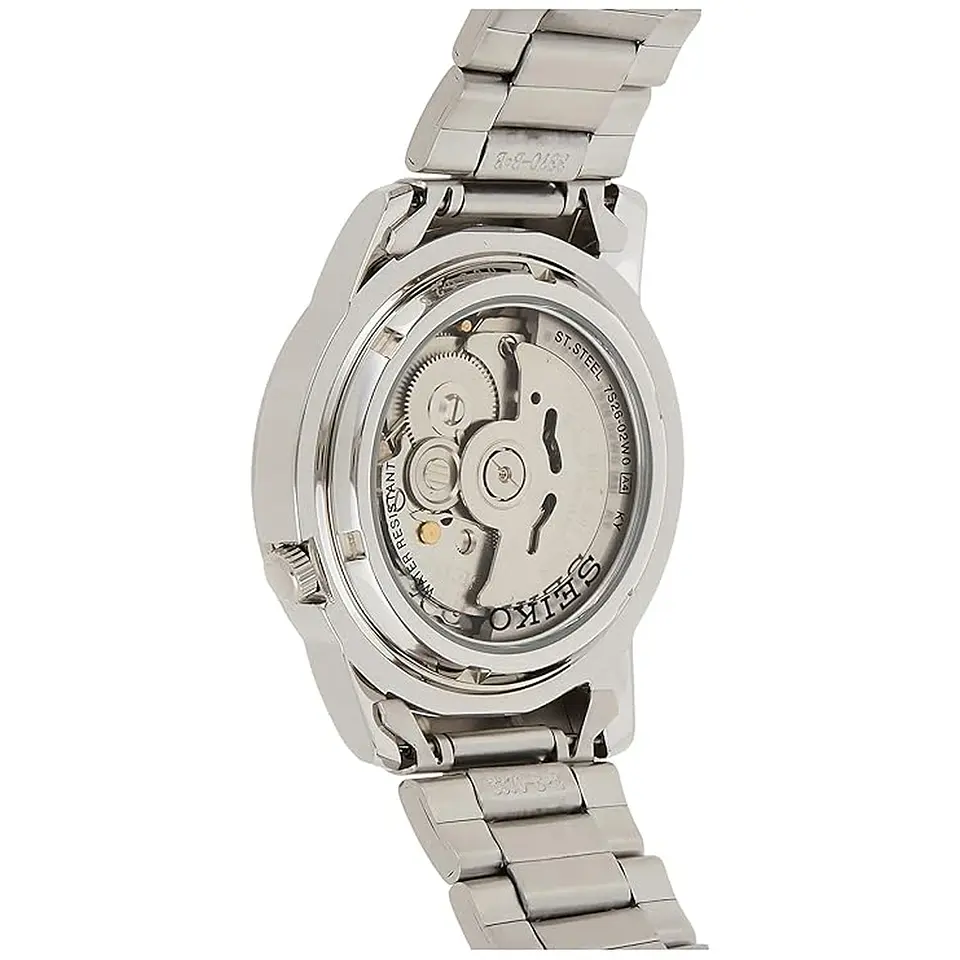 Reloj SEIKO 5 Automático SNKL15K1 Blanco 3