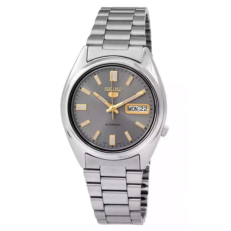Reloj SEIKO 5 Automático SNXS75K Gris 1