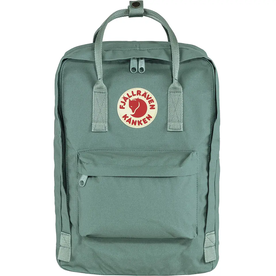 Mochila FJALLRAVEN Kanken Laptop 15'' Frost Green 1