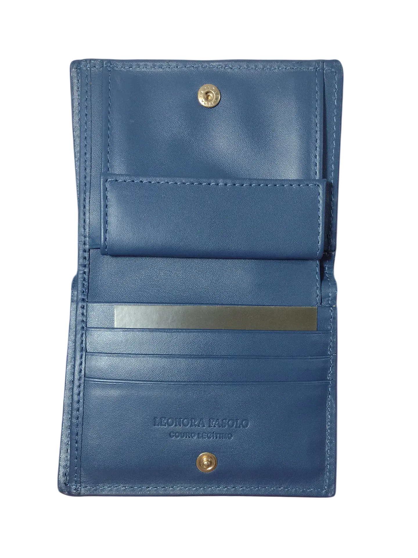 Billetera FASOLO Regular Azul Marino 2