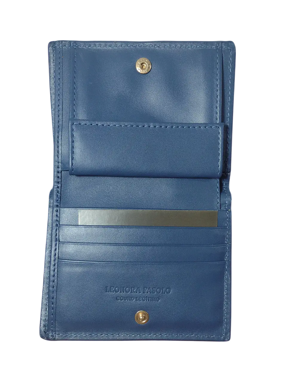 Billetera FASOLO Regular Azul Marino 2