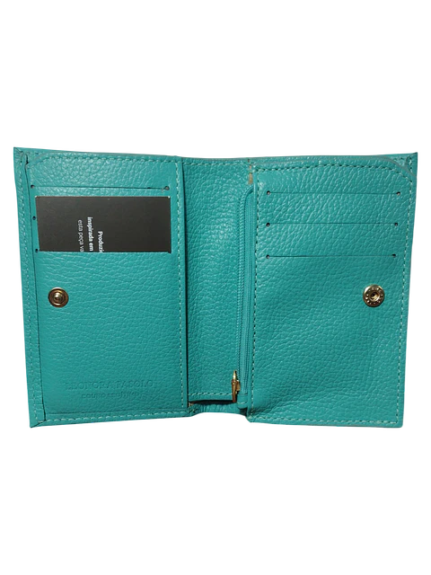 Billetera FASOLO Regular Turquesa