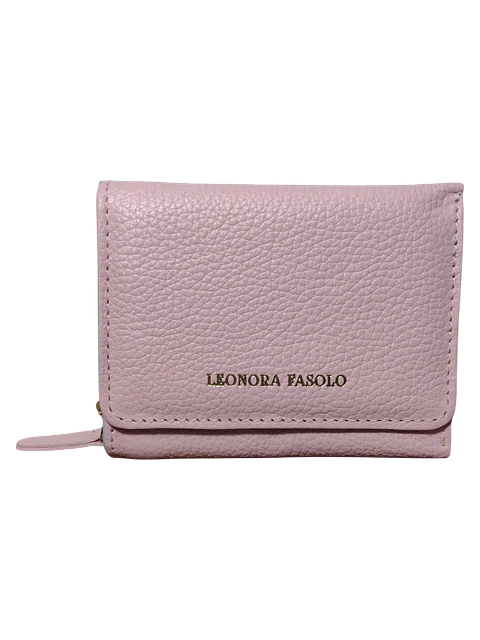 Billetera FASOLO Medium Rosado/Celeste