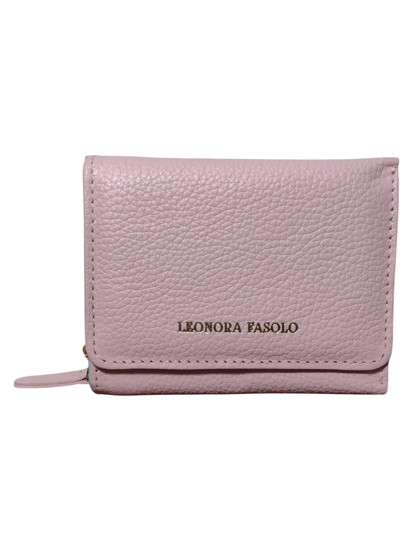 Billetera FASOLO Medium Rosado/Celeste 1