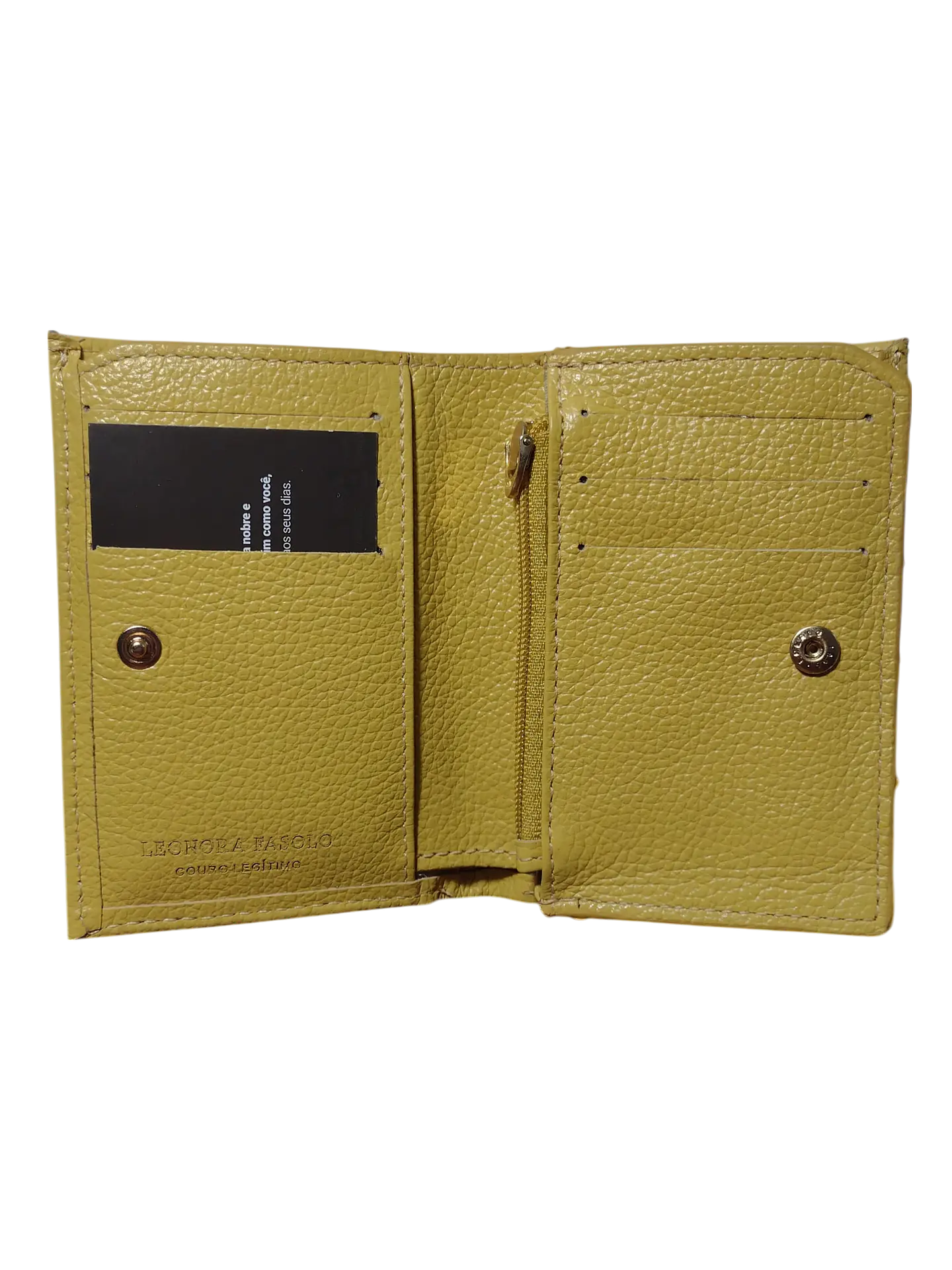 Billetera FASOLO Regular Amarillo 2