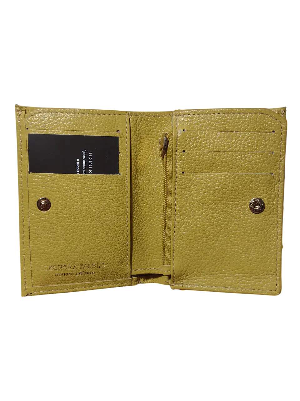 Billetera FASOLO Regular Amarillo 2
