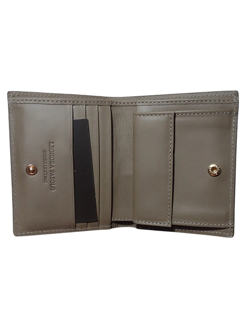 Billetera FASOLO Regular Café Claro