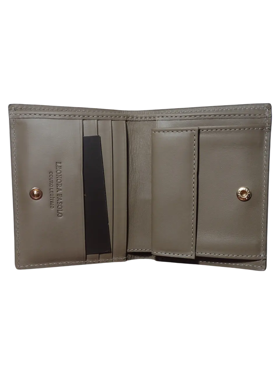 Billetera FASOLO Regular Café Claro 2