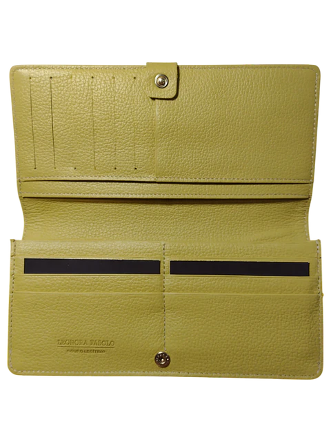 Billetera FASOLO Large Amarillo