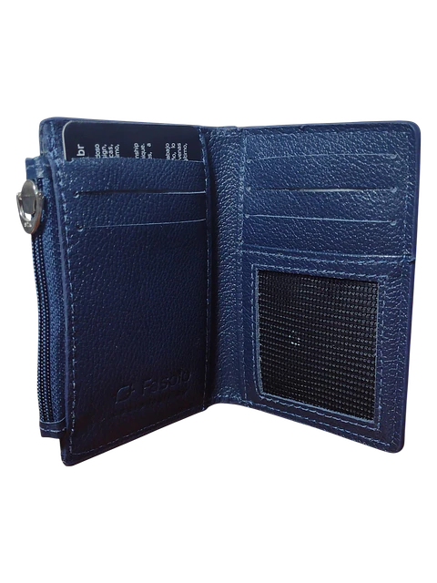 Billetera FASOLO Regular Azul Marino