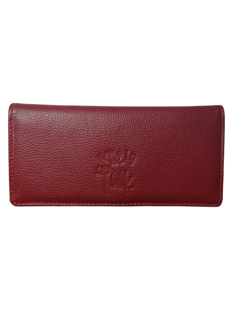 Billetera FASOLO Large Burdeo