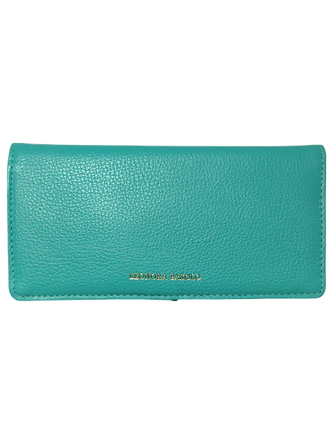 Billetera FASOLO Large Turquesa