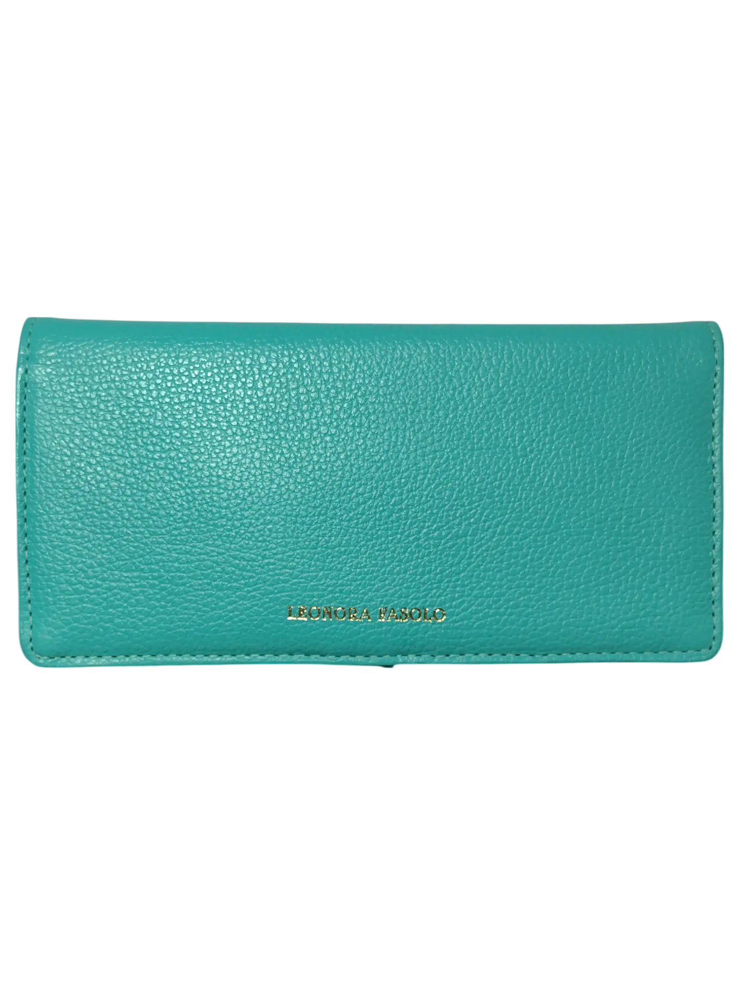 Billetera FASOLO Large Turquesa 1